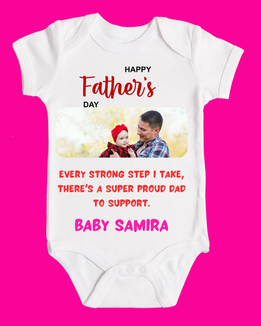 Baby Rompers Fathers Day