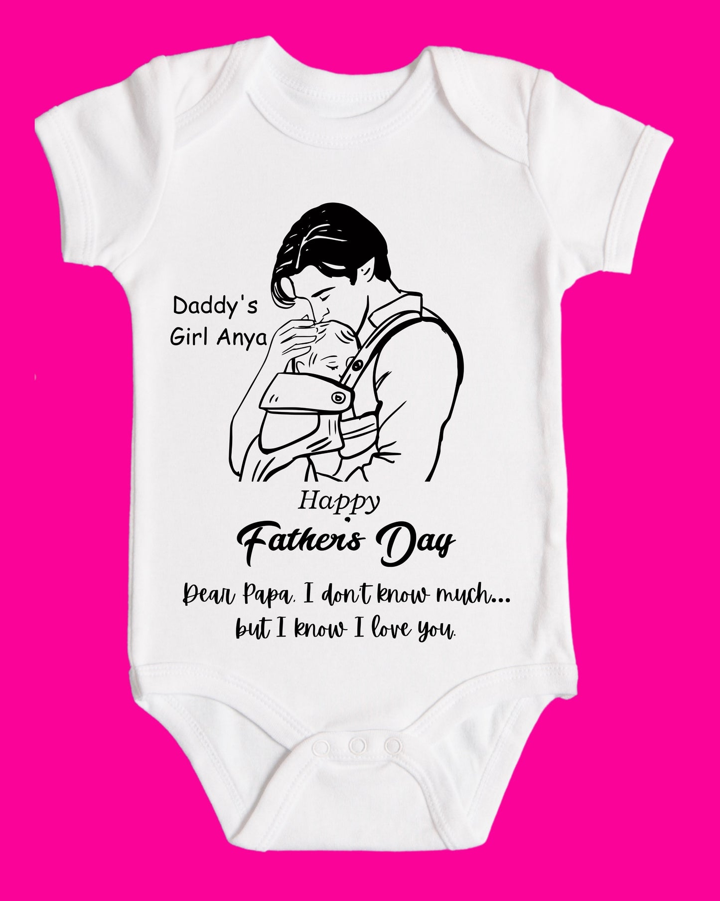 Baby Rompers Fathers Day