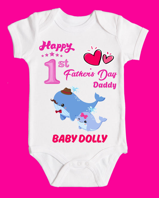 Baby Rompers Fathers Day