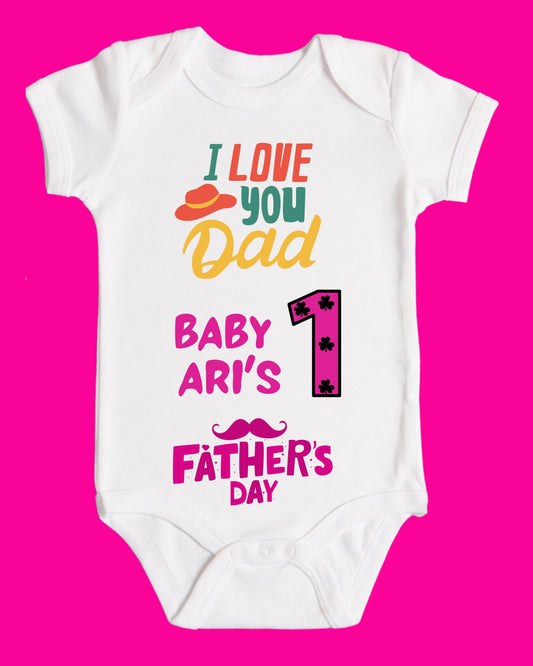 Baby Rompers Fathers Day