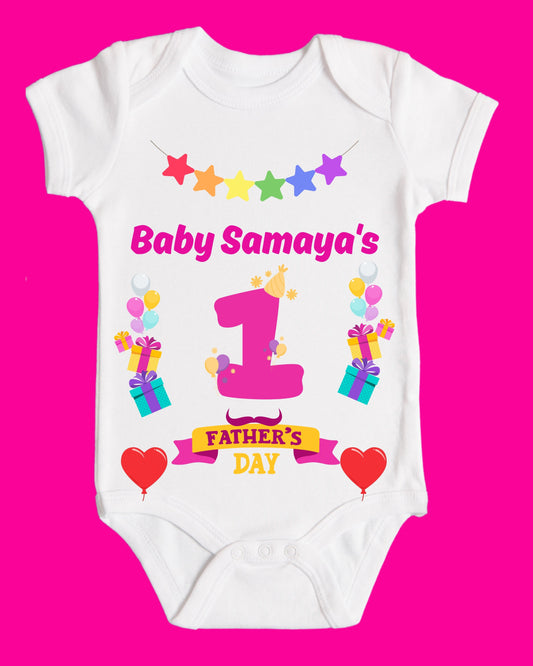 Baby Rompers Fathers Day