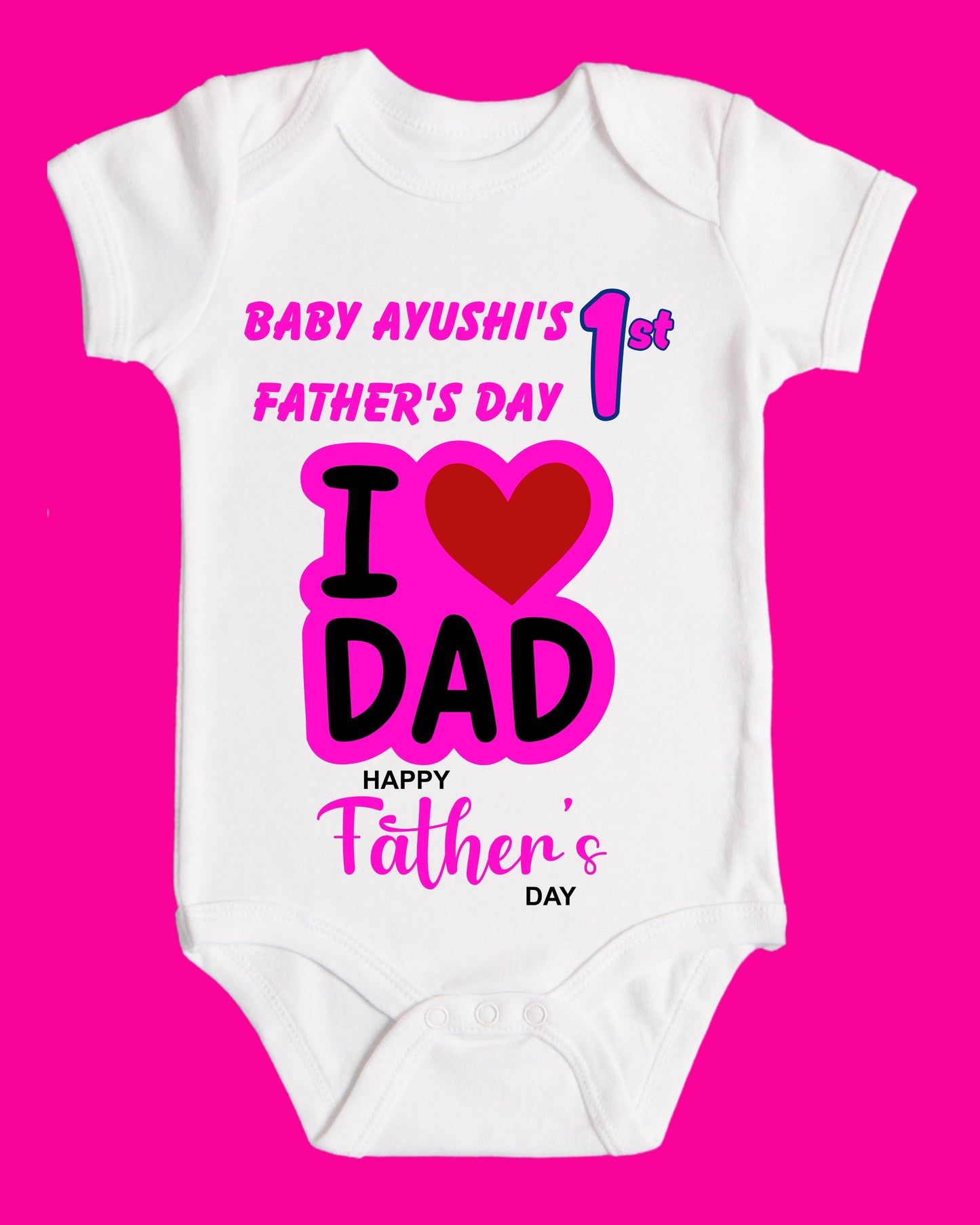 Baby Rompers Fathers Day