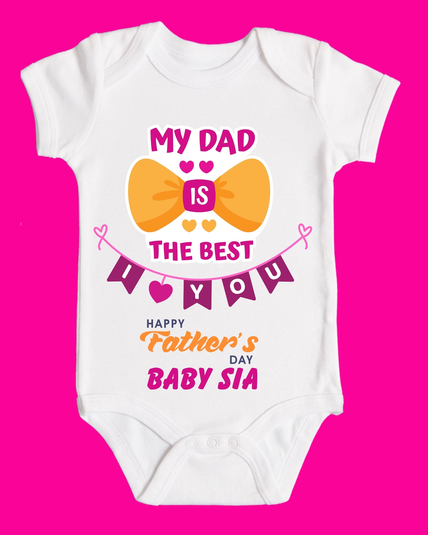 Baby Rompers Fathers Day