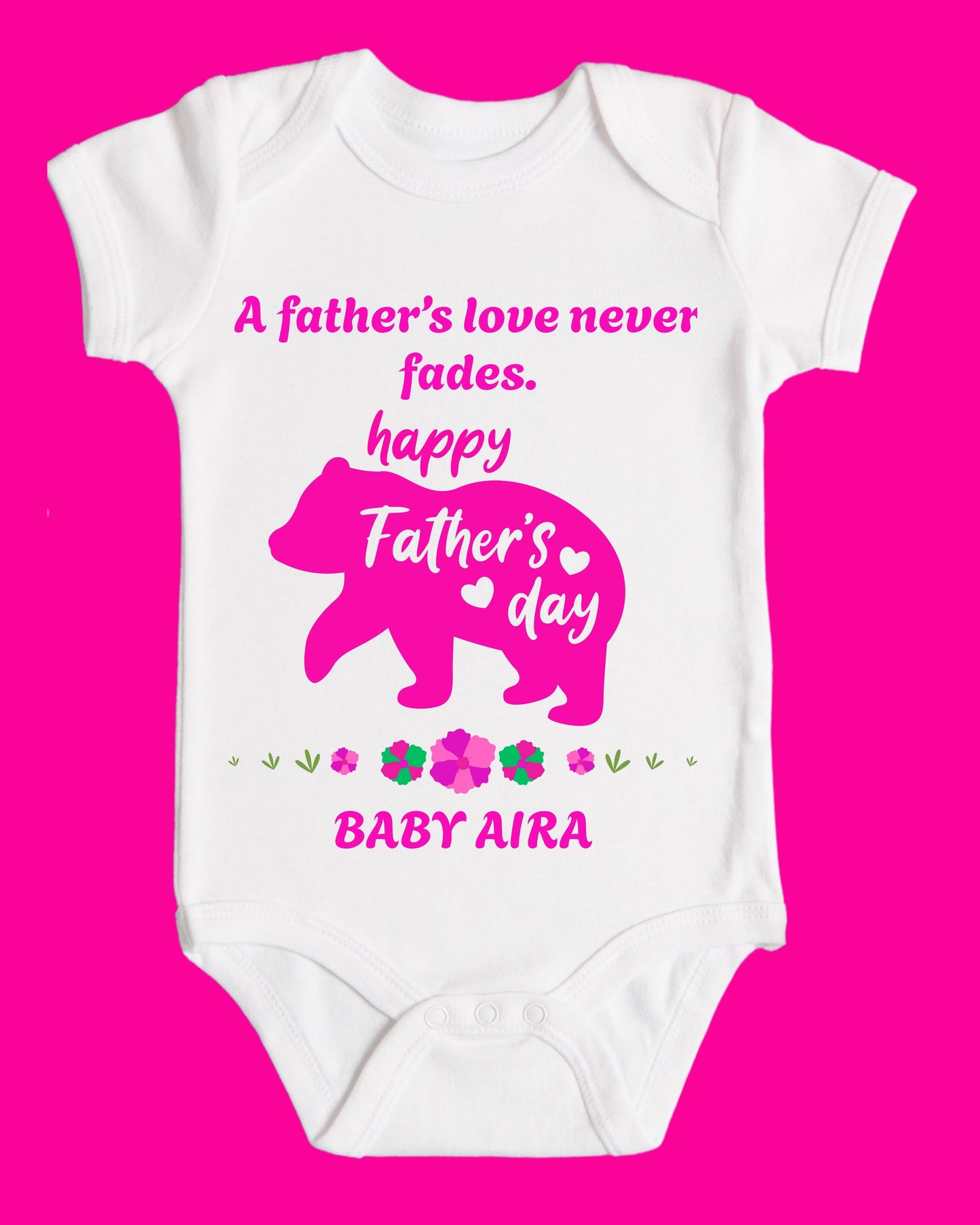 Baby Rompers Fathers Day