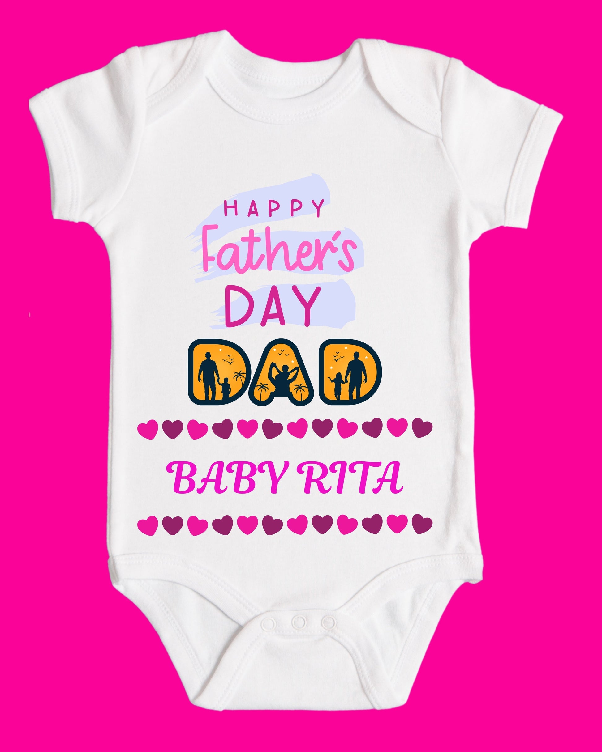 Baby Rompers Fathers Day
