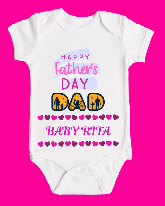 Baby Rompers Fathers Day