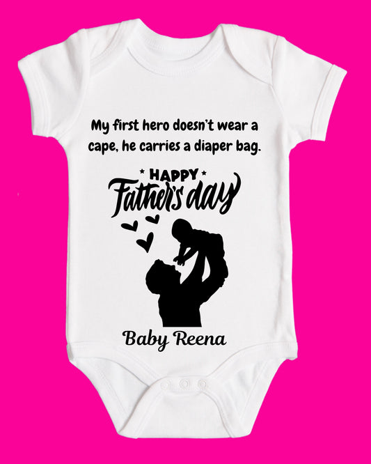 Baby Rompers Fathers Day