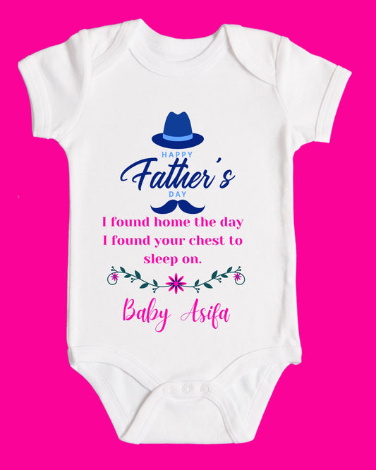 Baby Rompers Fathers Day