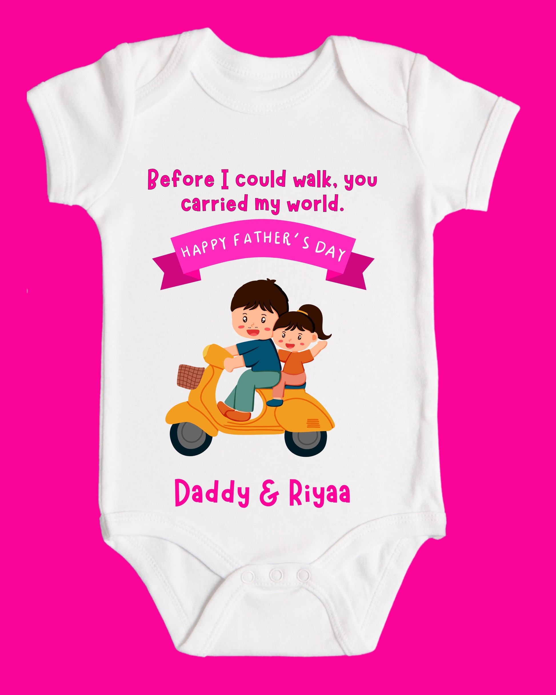 Baby Rompers Fathers Day
