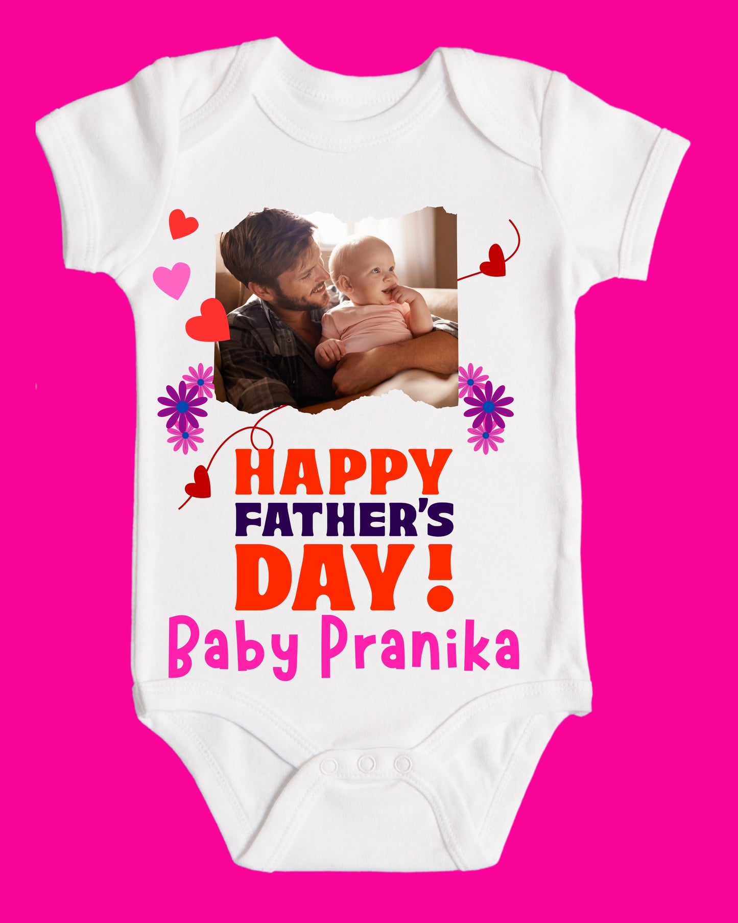 Baby Rompers Fathers Day