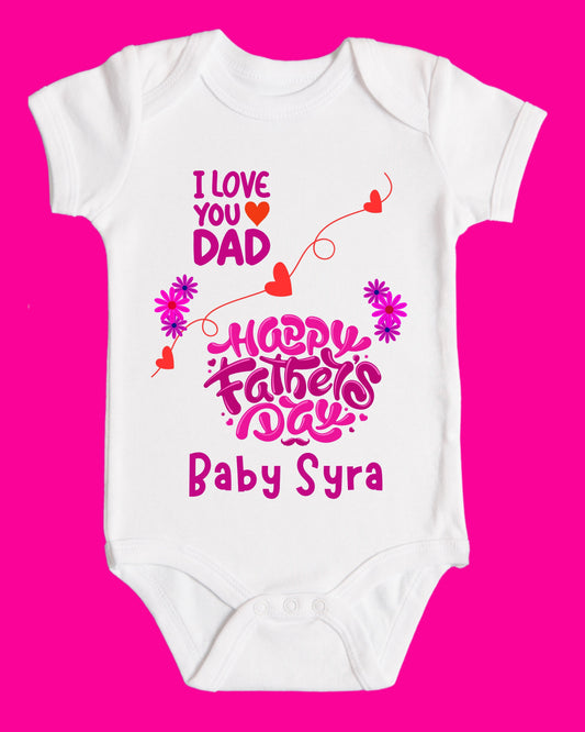Baby Rompers Fathers Day