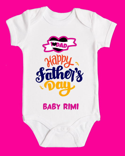 Baby Rompers Fathers Day