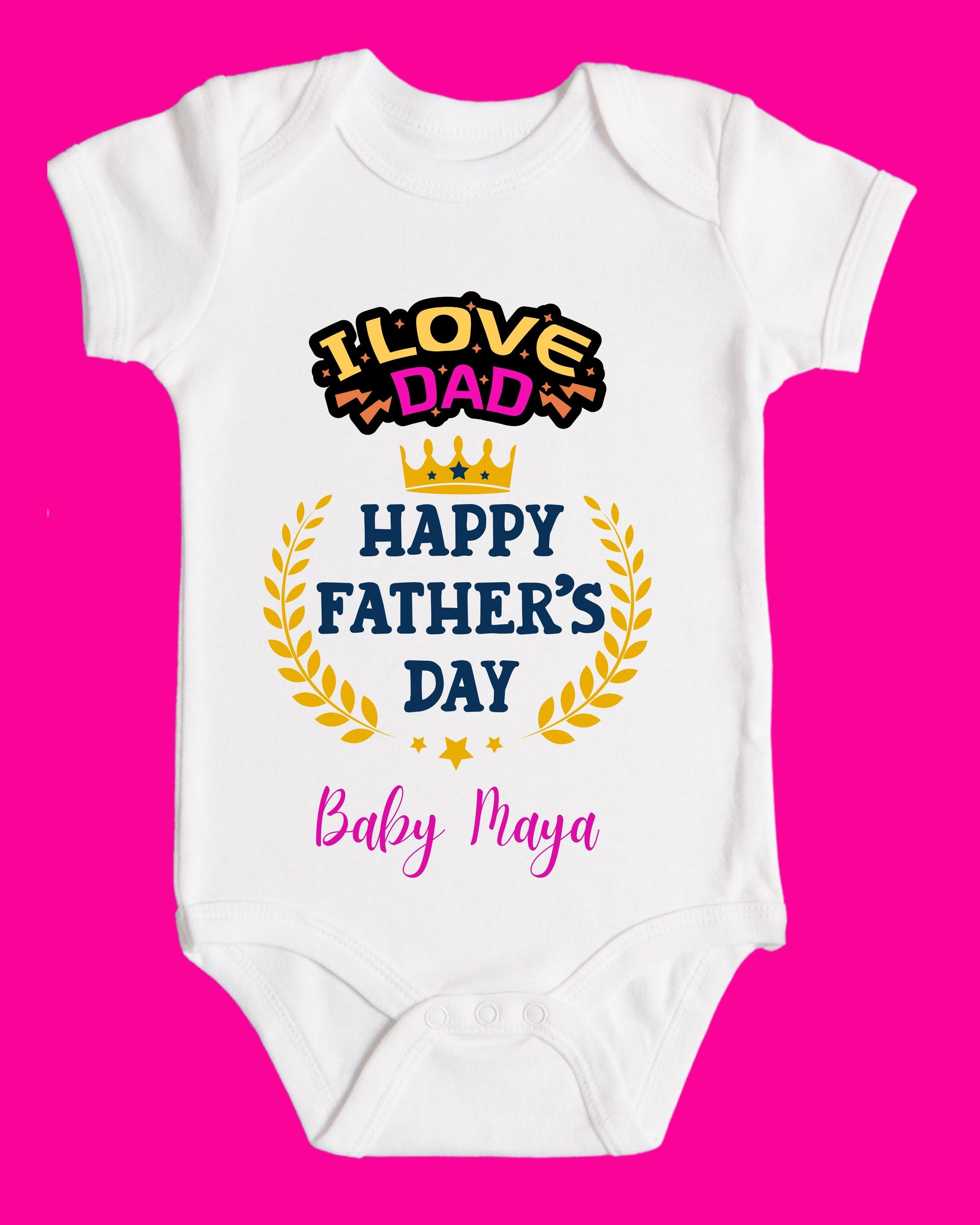 Baby Rompers Fathers Day