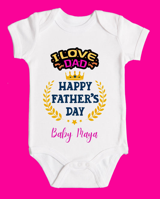 Baby Rompers Fathers Day