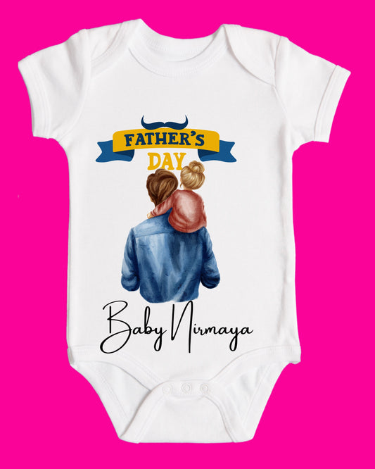 Baby Rompers Fathers Day