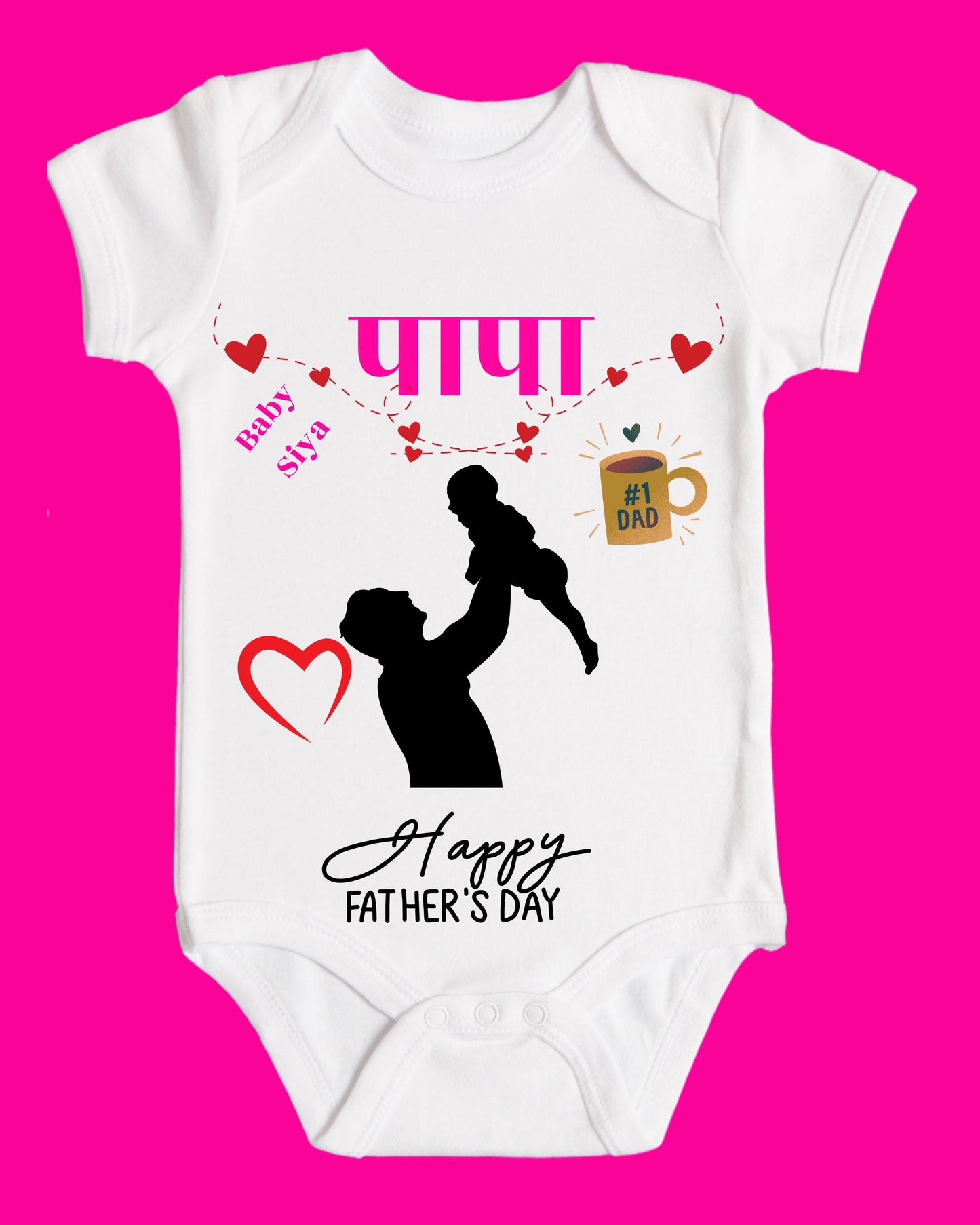 Baby Rompers Fathers Day