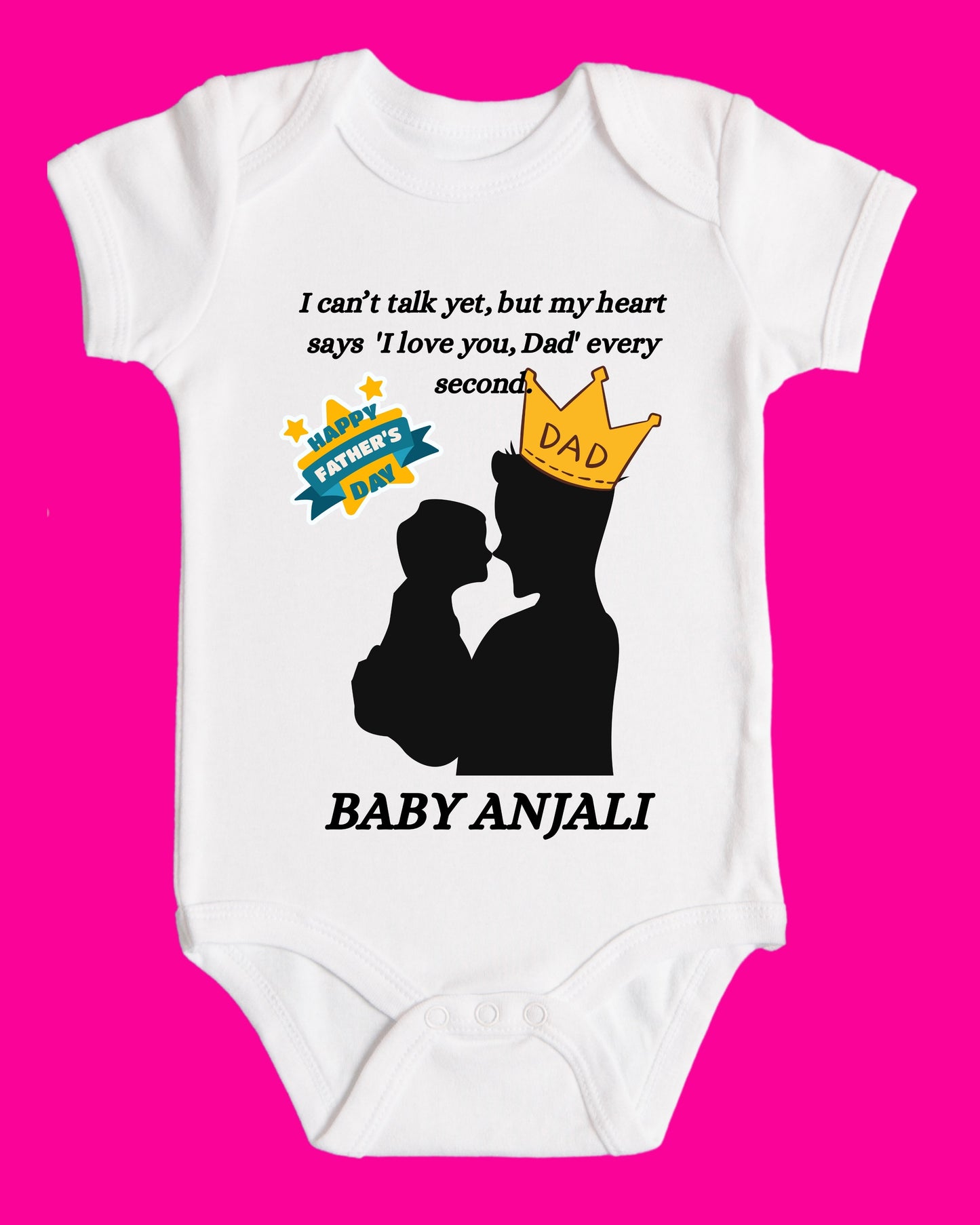 Baby Rompers Fathers Day