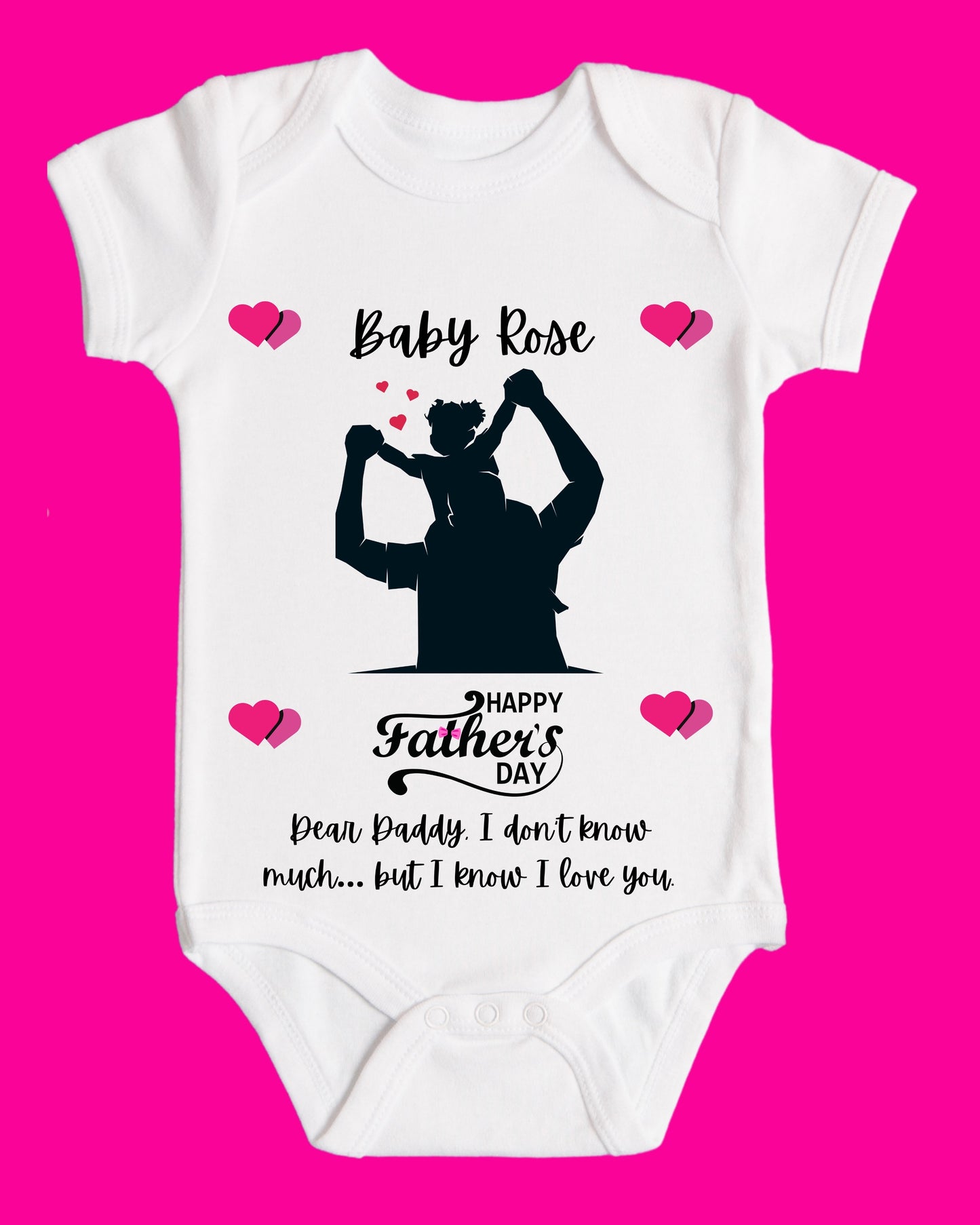 Baby Rompers Fathers Day