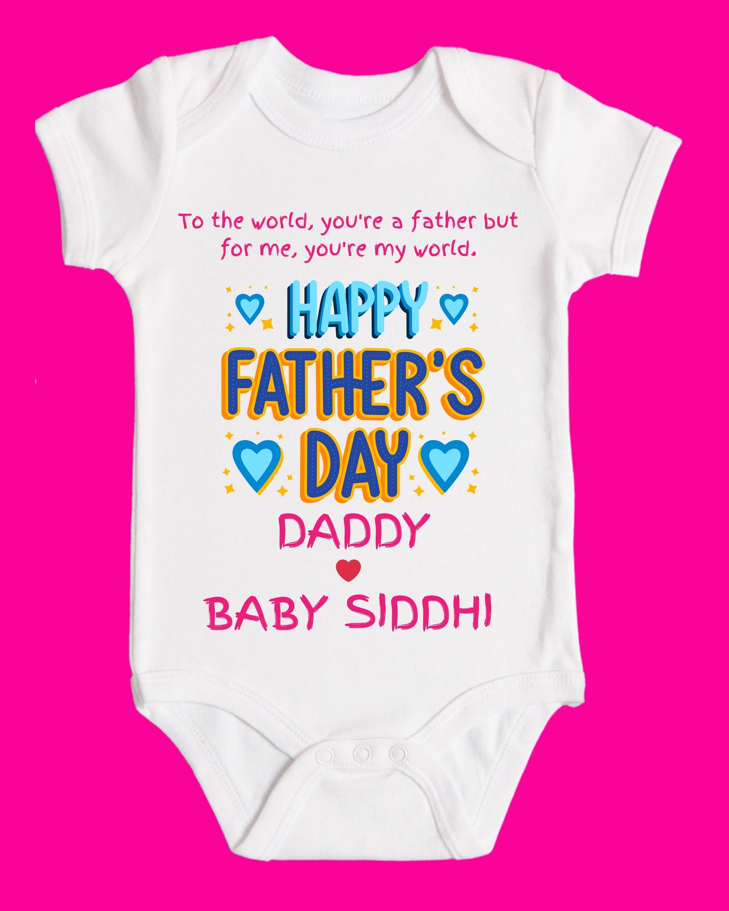 Baby Rompers Fathers Day