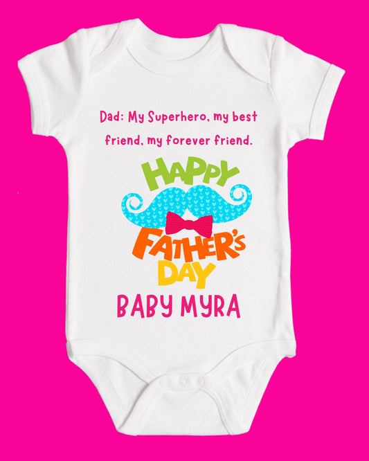 Baby Rompers Fathers Day