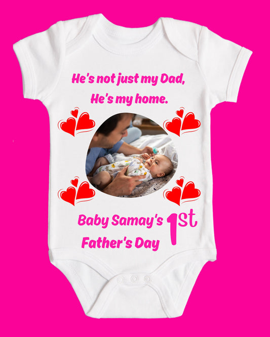 Baby Rompers Fathers Day
