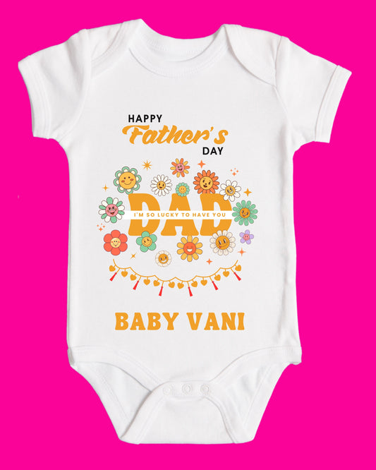 Baby Rompers Fathers Day