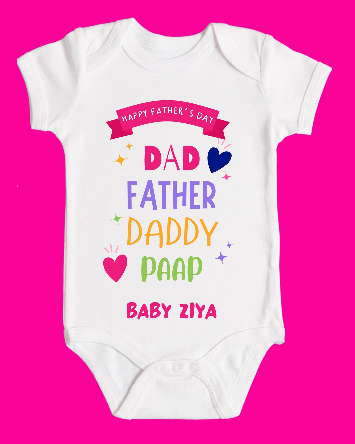 Baby Rompers Fathers Day