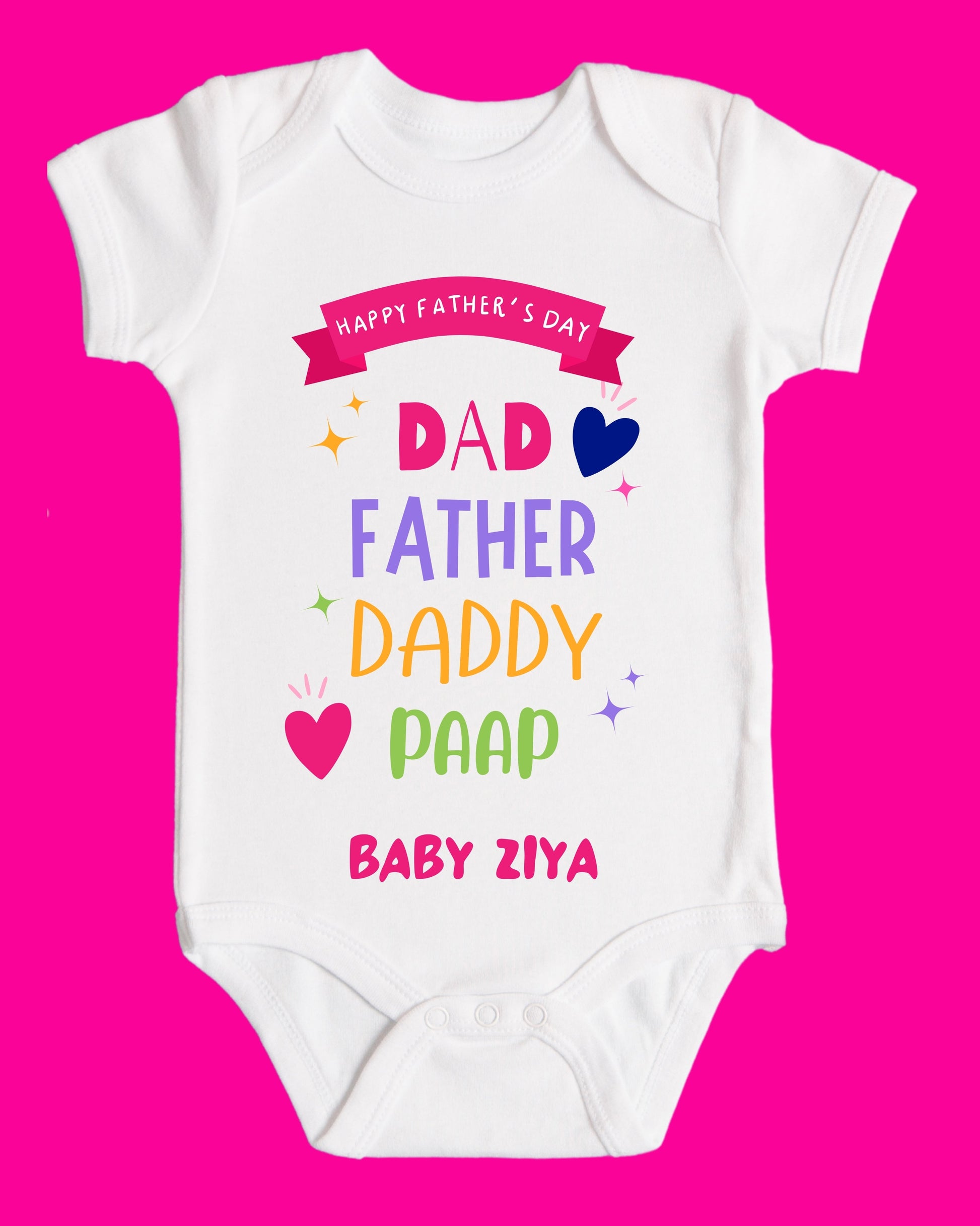 Baby Rompers Fathers Day