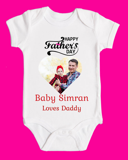 Baby Rompers Fathers Day