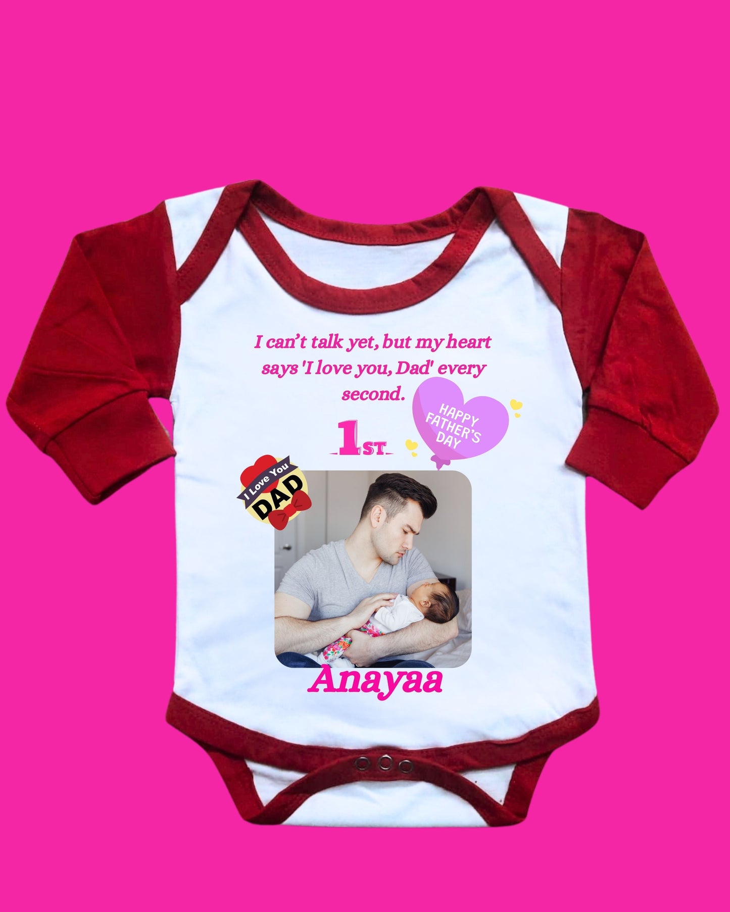 Baby Rompers Fathers Day