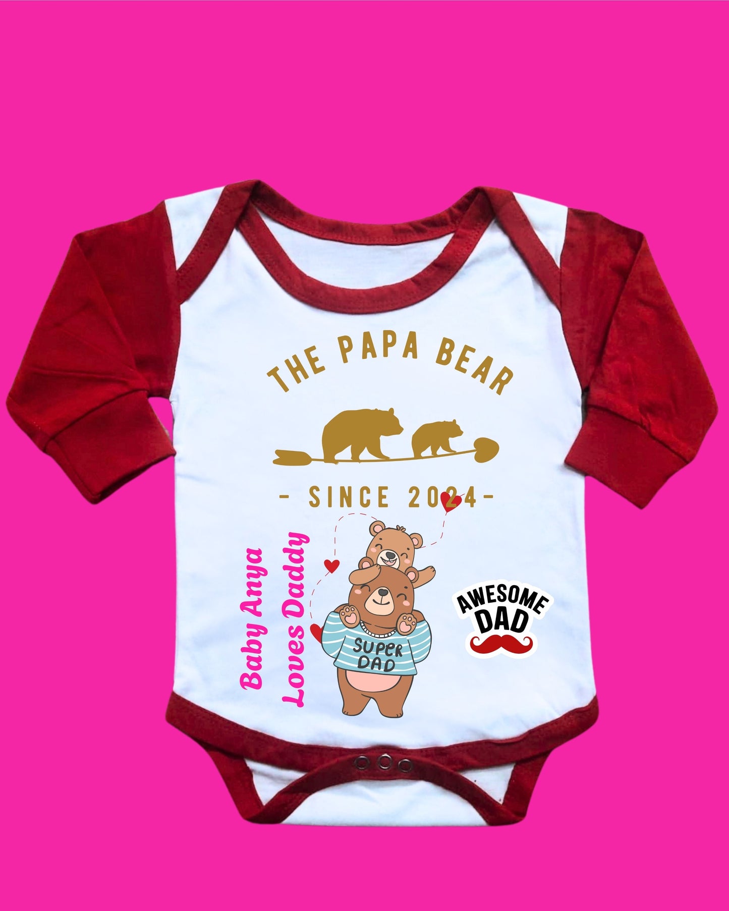 Baby Rompers Fathers Day