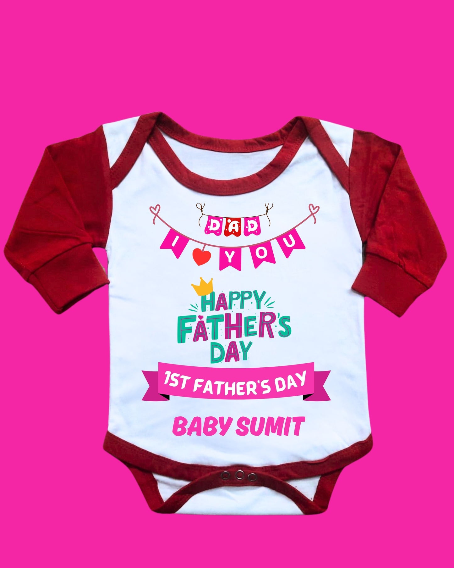 Baby Rompers Fathers Day