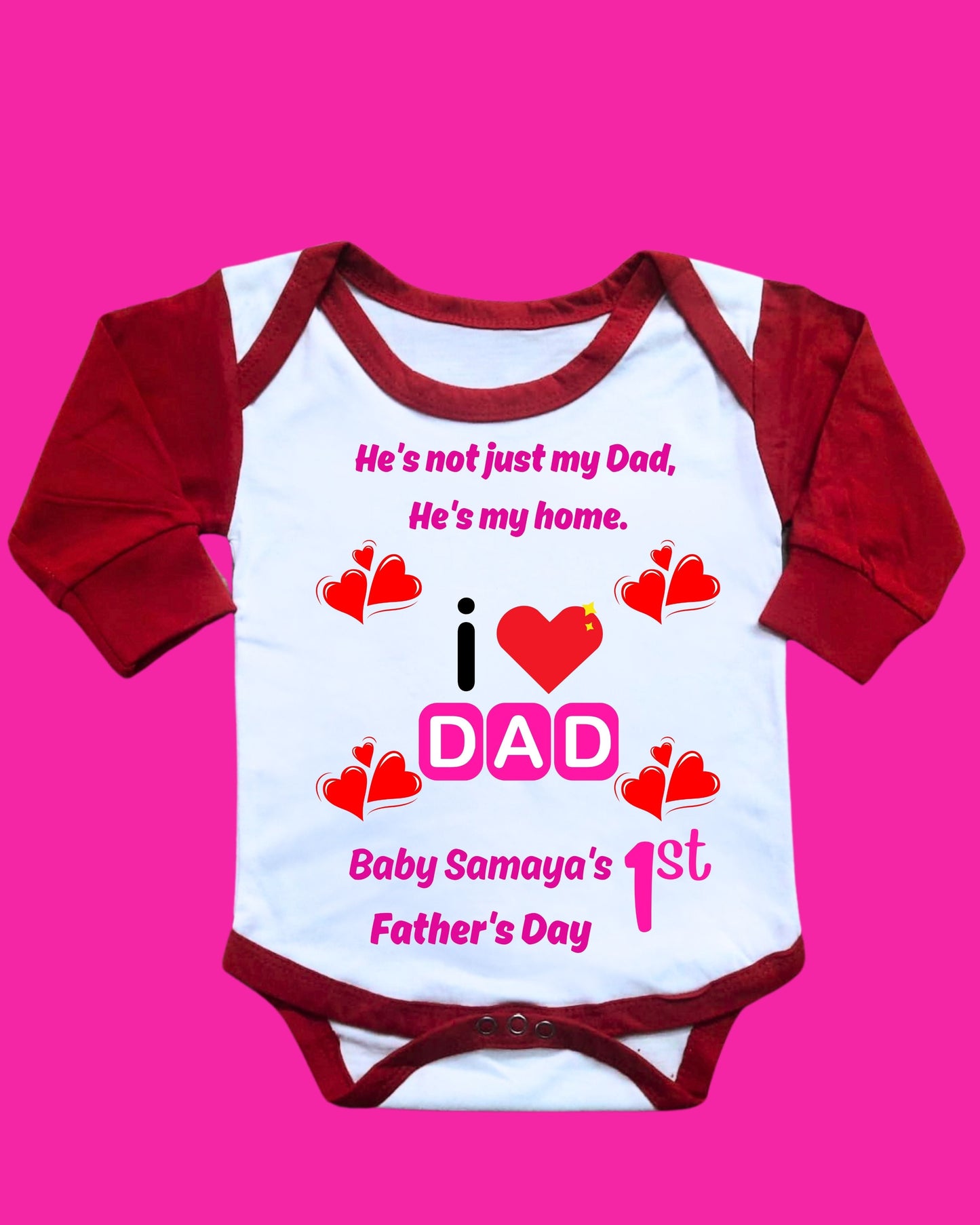 Baby Rompers Fathers Day