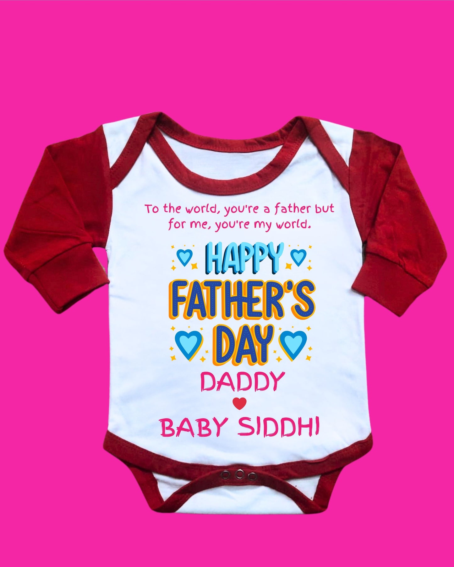 Baby Rompers Fathers Day
