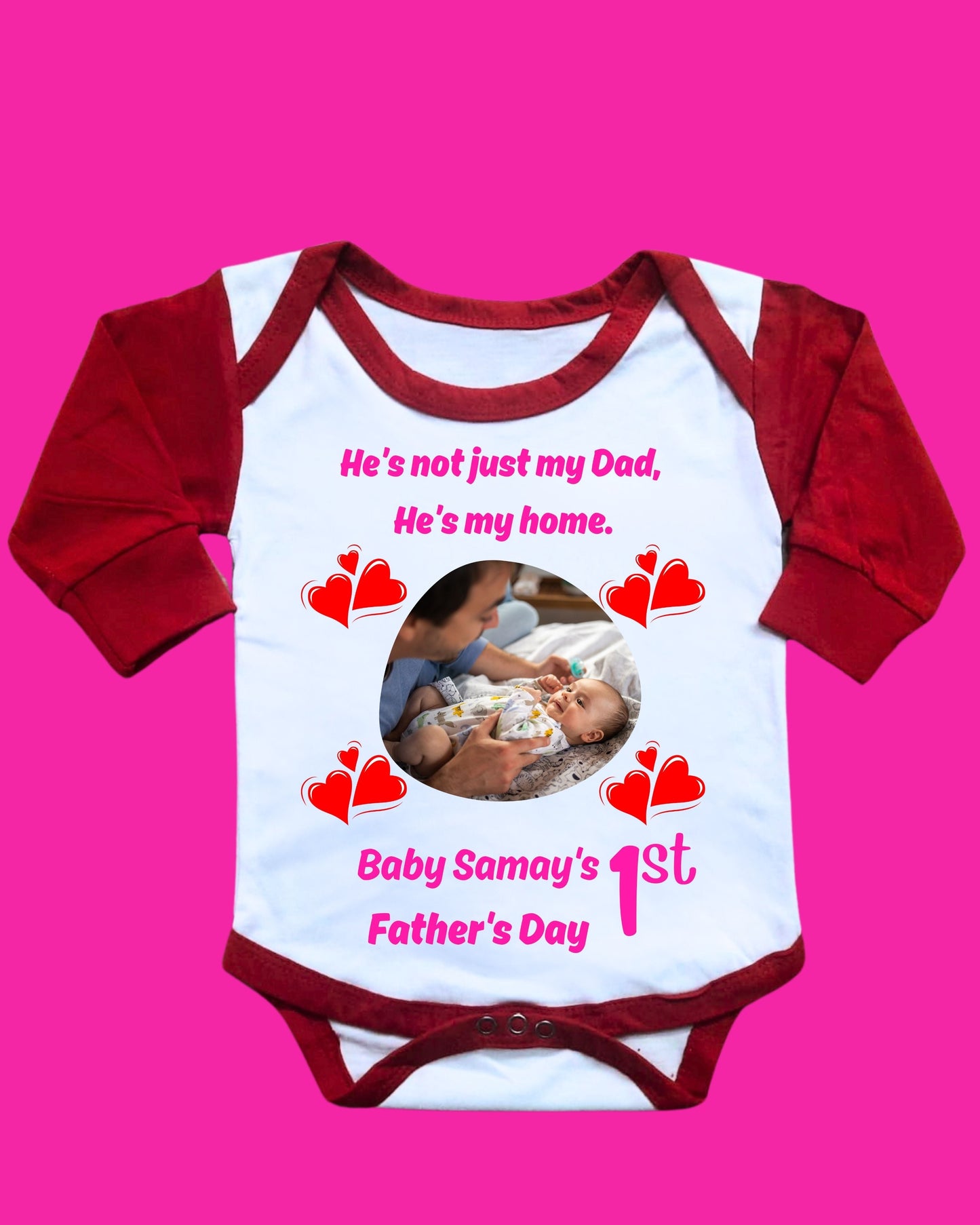 Baby Rompers Fathers Day