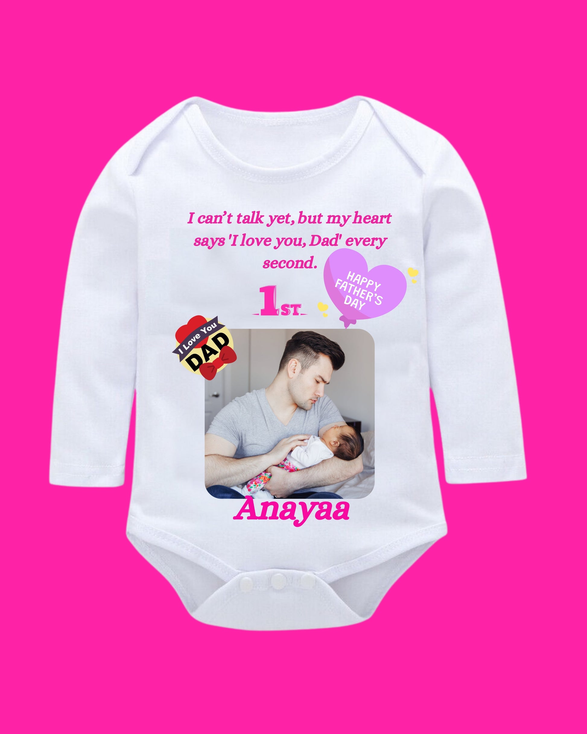 Baby Rompers Fathers Day