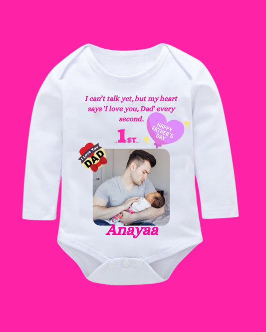 Baby Rompers Fathers Day