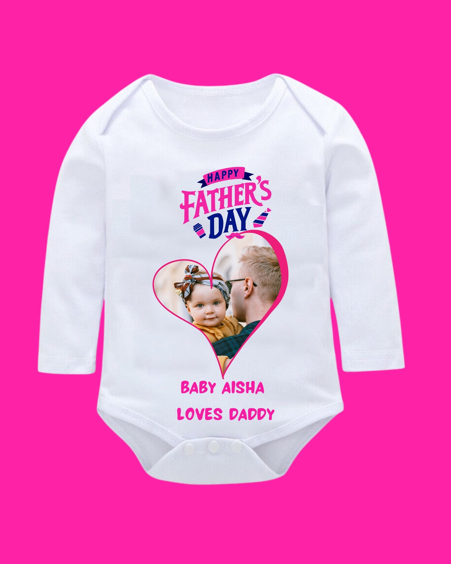 Baby Rompers Fathers Day