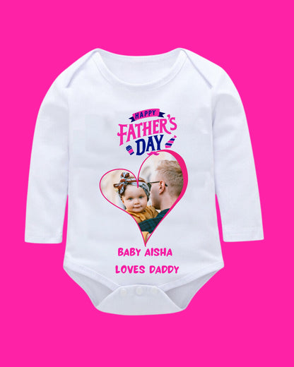 Baby Rompers Fathers Day