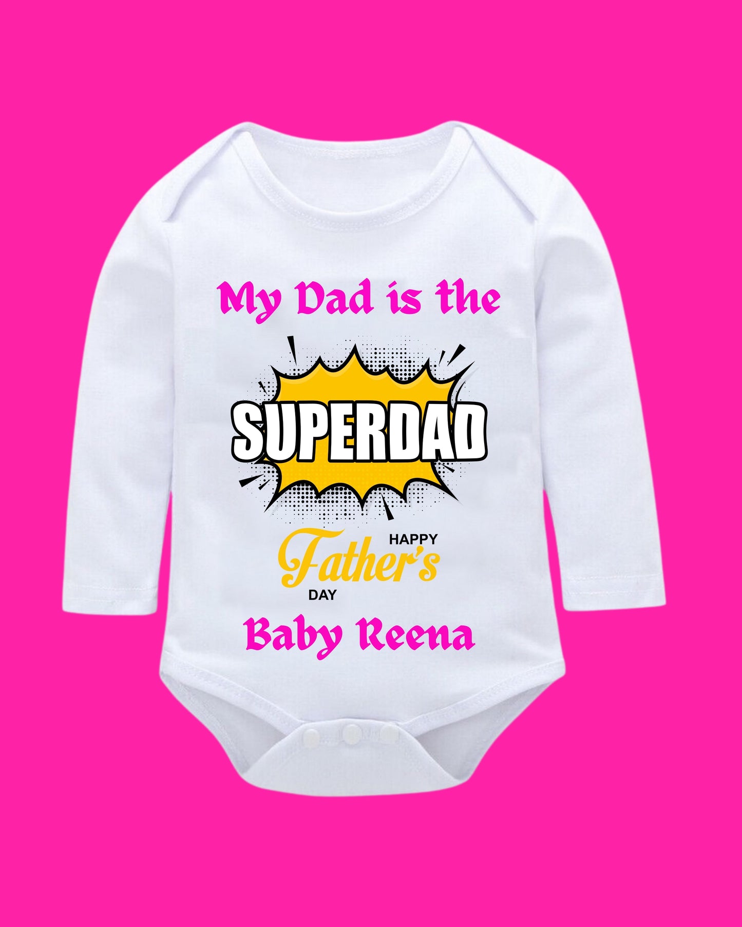 Baby Rompers Fathers Day