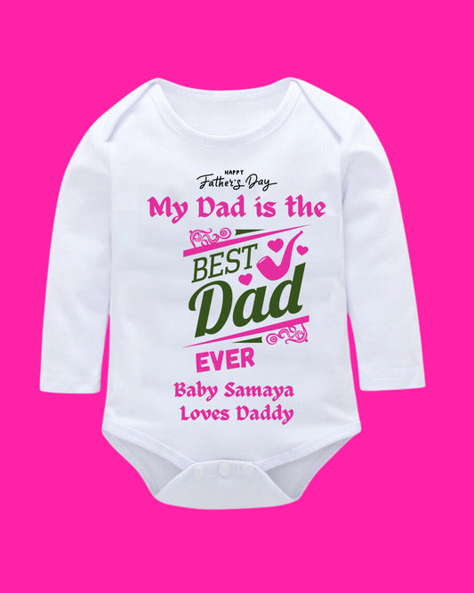 Baby Rompers Fathers Day