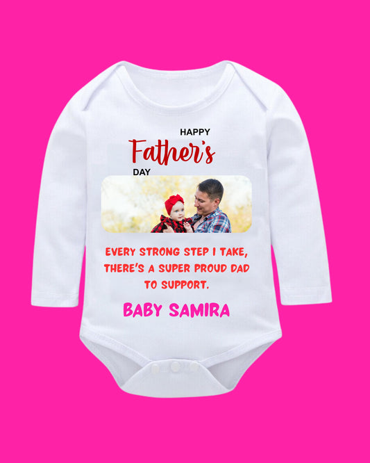 Baby Rompers Fathers Day