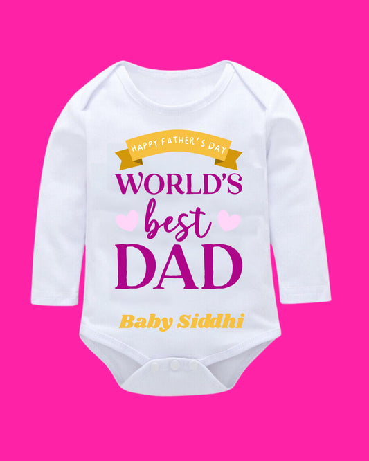 Baby Rompers Fathers Day