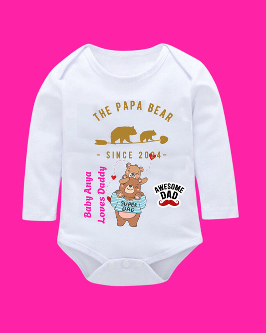 Baby Rompers Fathers Day