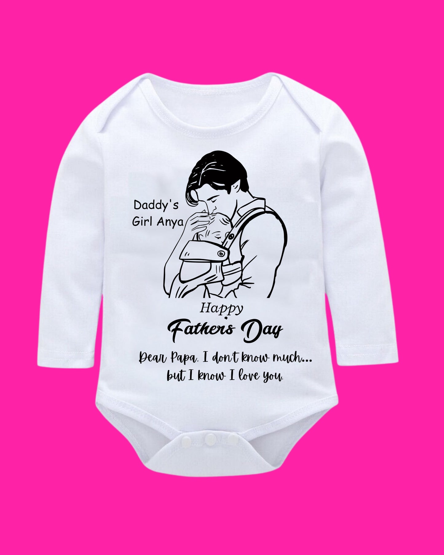 Baby Rompers Fathers Day