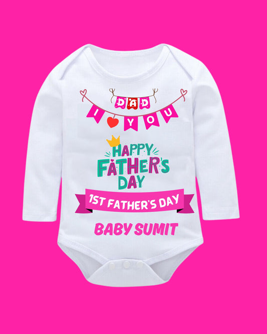 Baby Rompers Fathers Day