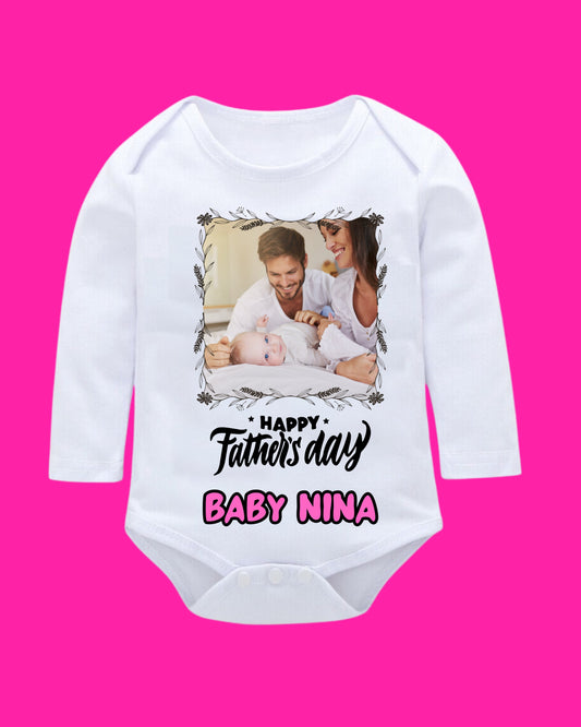 Baby Rompers Fathers Day