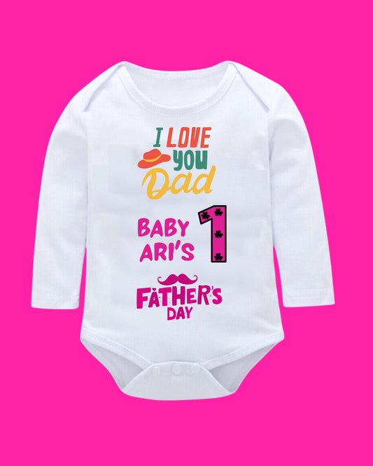 Baby Rompers Fathers Day