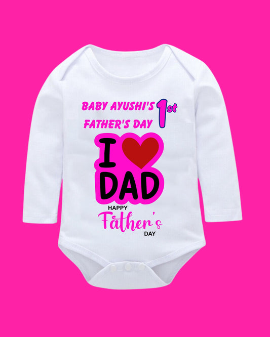 Baby Rompers Fathers Day