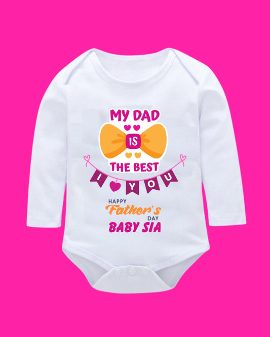 Baby Rompers Fathers Day